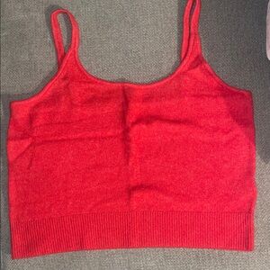 Old Navy Vibrant Red Knit Top